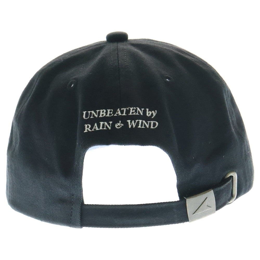 DESCENDANT(ディセンダント) HORIZON 6PANEL CAP ホライゾン 6 パネル コットン ベースボールキャップ 帽子 ブラック