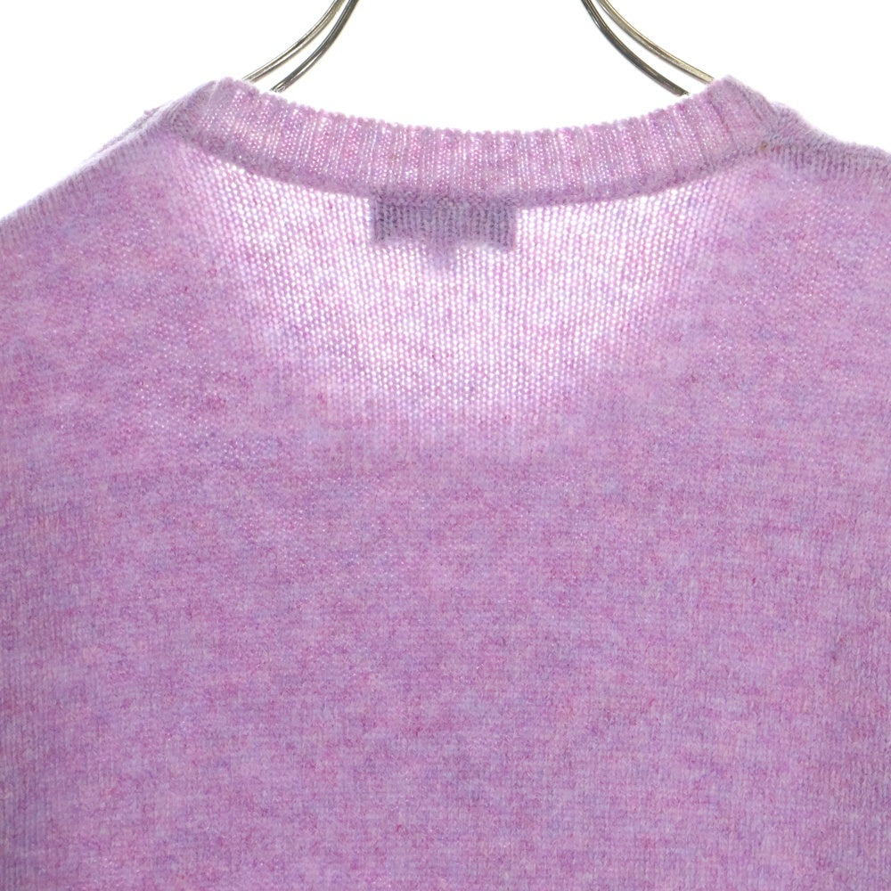 A.P.C(アーペーセー) ウール クルーネック ニット セーター ピンク 24201-1-87531