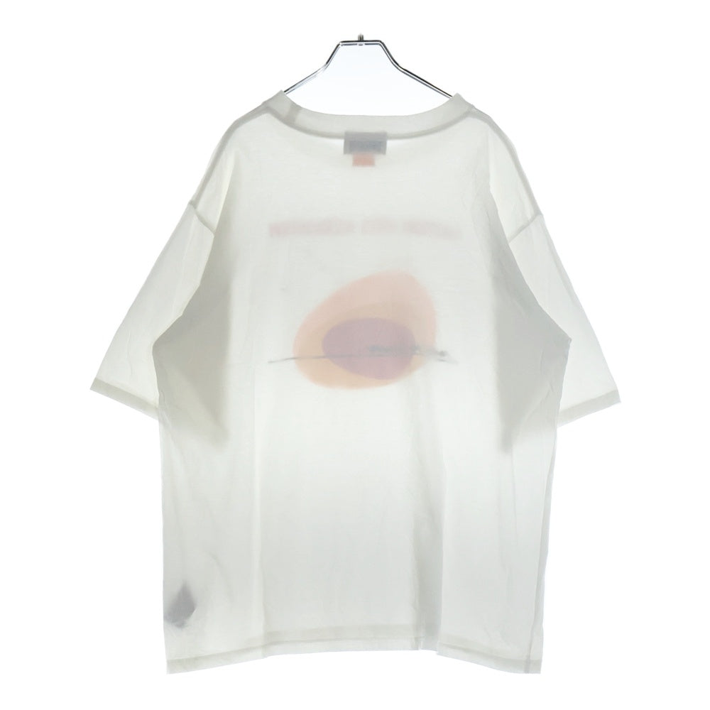 RAINMAKER(レインメーカー) EASTERN ARTS ASSOCIATION イースタン アート アソシエーション フロントプリント クルーネック 半袖Tシャツ カットソー ホワイト RM241-035