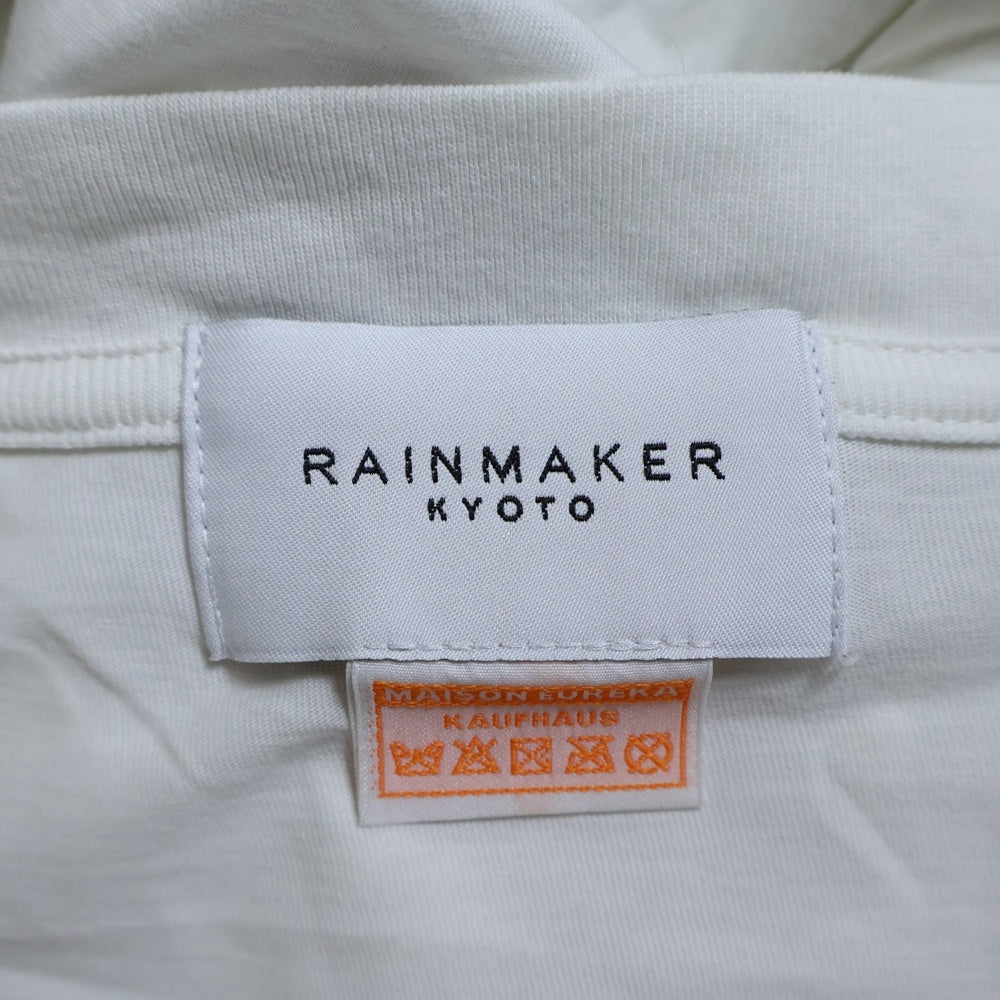 RAINMAKER(レインメーカー) EASTERN ARTS ASSOCIATION イースタン アート アソシエーション フロントプリント クルーネック 半袖Tシャツ カットソー ホワイト RM241-035