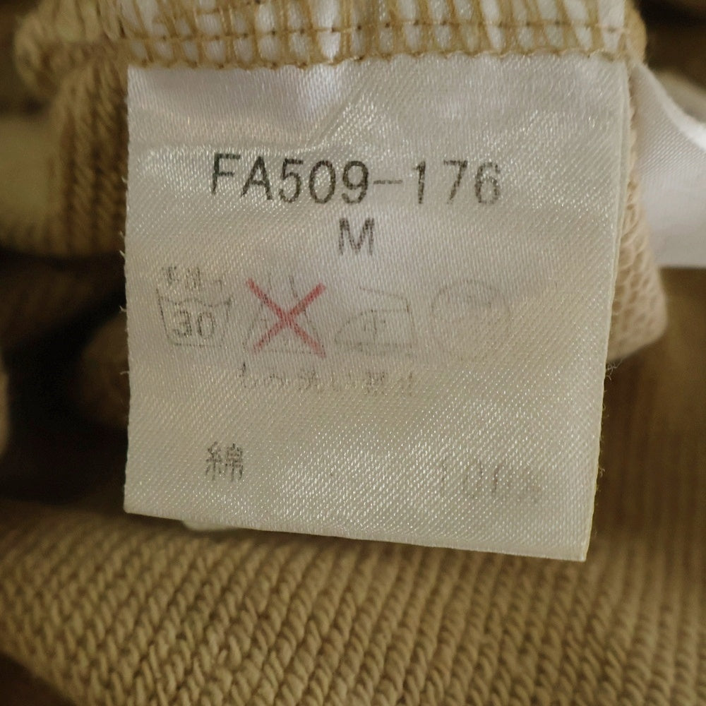 BURBERRY BLUE LABEL(バーバリーブルーレーベル) バイアス ノヴァチェック ロゴ エンブロイダリー クルーネック ラグランスリーブ Tシャツ カットソー レディース ベージュ FA509-176