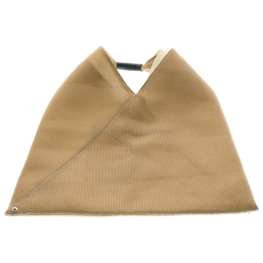 MM6 Maison Margiela(エムエムシックスメゾンマルジェラ) 17SS メッシュ トライアングル ジャパニーズ ハンドバッグ レディース ベージュ S41WD0006 S2345