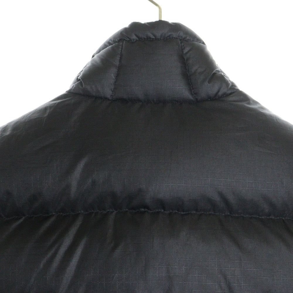 PATAGONIA(パタゴニア) 06AW DOWN VEST 胸ロゴパッチ ダブルポケット ジップアップ ナイロン ダウンベスト ブラック 84631F6