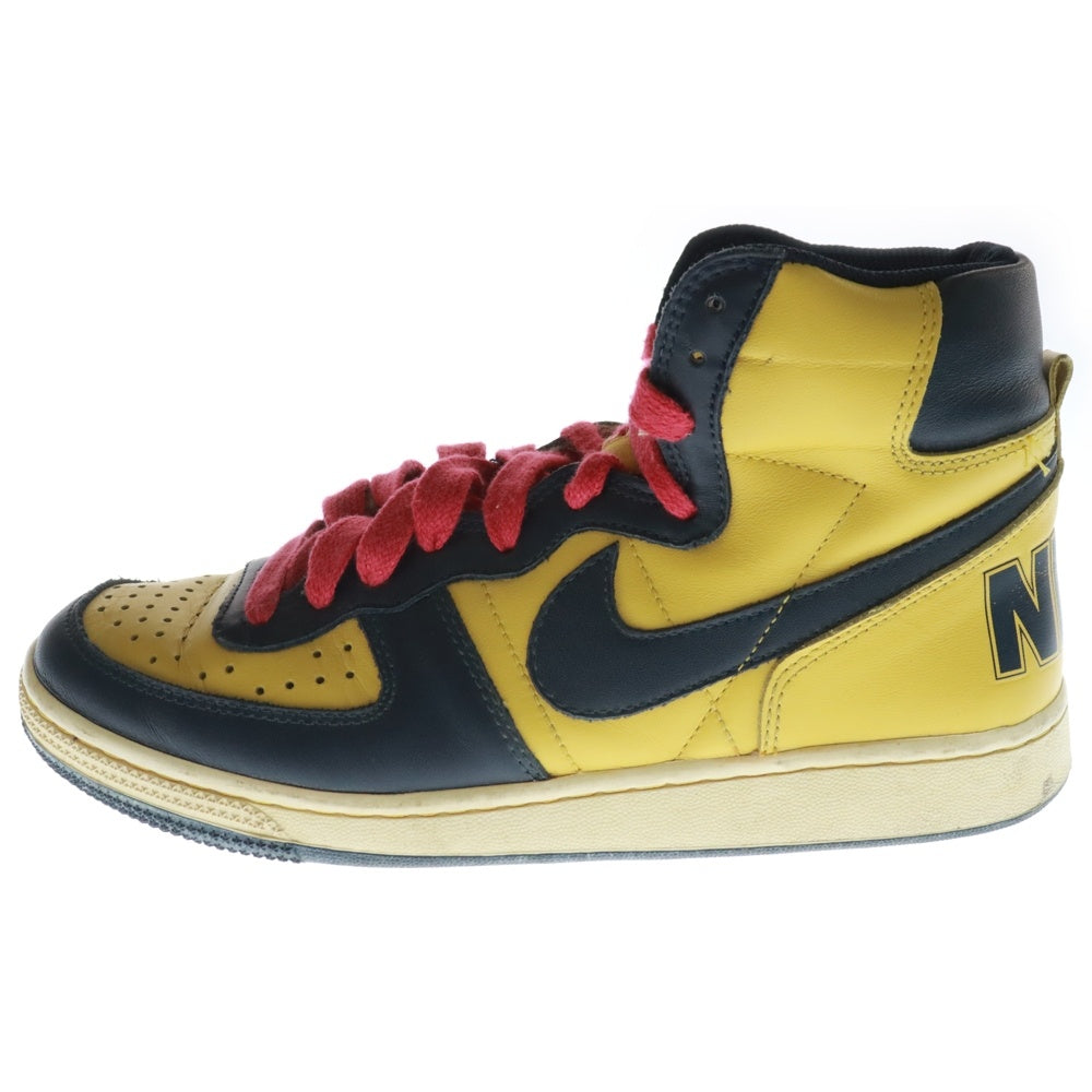 NIKE(ナイキ) 【観賞用 2008年製】TERMINATOR HIGH VNTG MICHIGAN ターミネーター ミシガン ハイカットスニーカー イエロー US9/27cm 318677-741