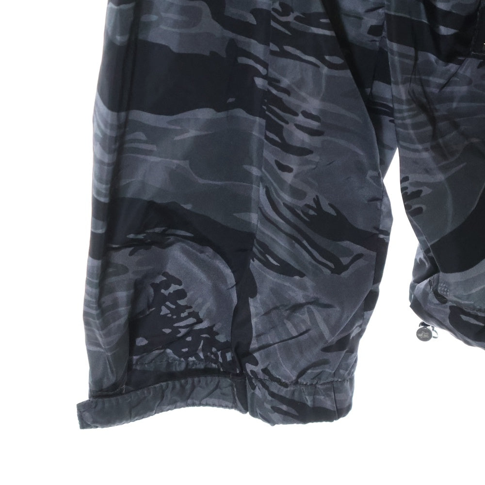 MONCLER(モンクレール) CEZANNE GIUBBOTTO セザンヌ カモ柄 フーデッド ナイロンジャケット ブラック/グレー 510914113935 53599