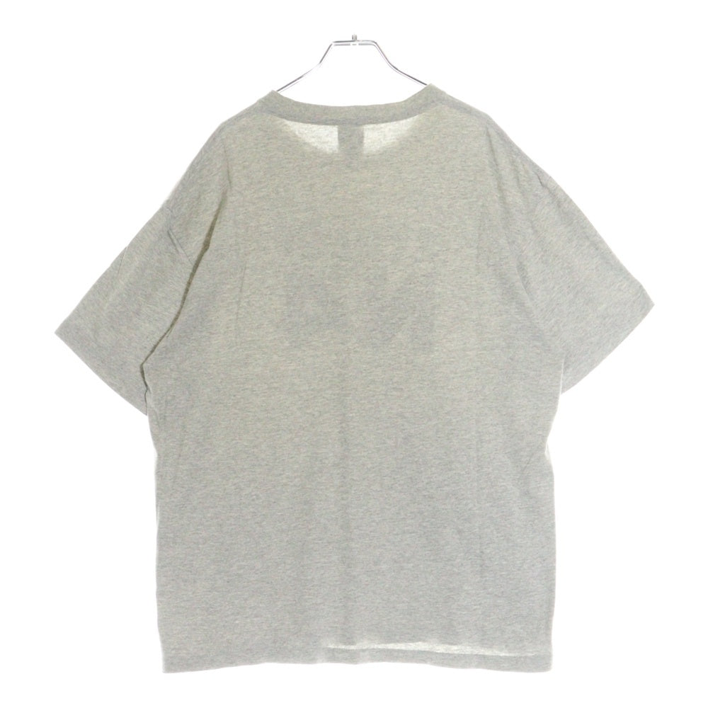 STUSSY(ステューシー) 00S VINTAGE OLD N°4 オールド モノグラム ロゴ ヴィンテージ プリントTシャツ カットソー グレー