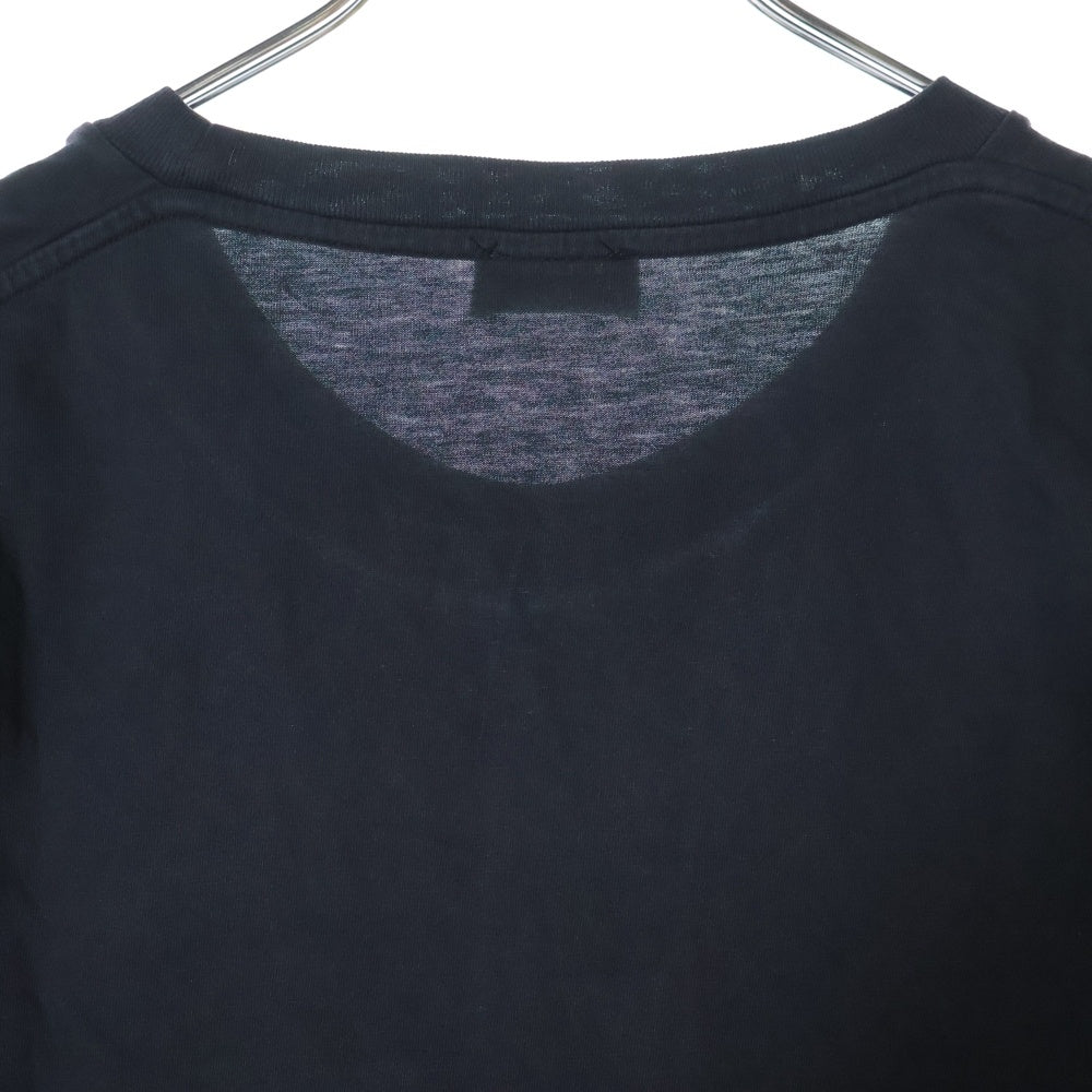 SAINT LAURENT PARIS(サンローランパリ) BLOOD LUSTER ブラッドラスター プリント クルーネック 半袖Tシャツ カットソー ブラック 378983 Y2LS1
