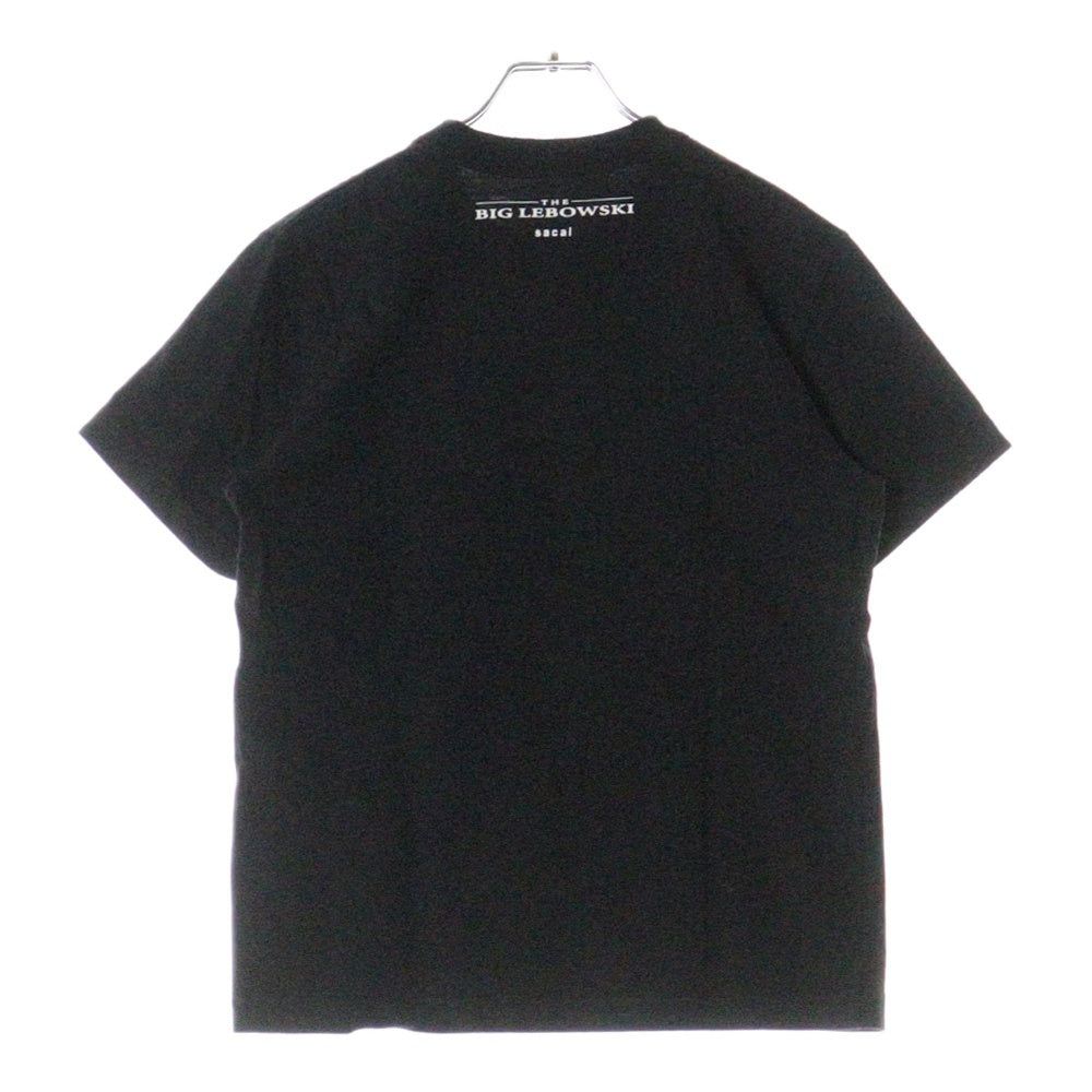 Sacai(サカイ) 20SS BIG LEBOWSKI T-Shirt ビッグリボウスキ プリント クルーネック 半袖 Tシャツ カットソー ブラック 20-0056S