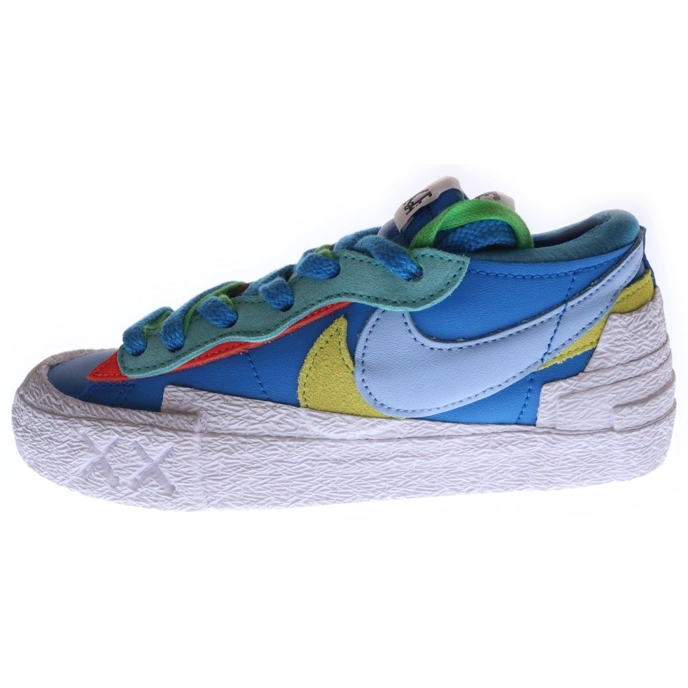 NIKE(ナイキ) ×サカイ ×カウズ BLAZER LOW NEPTUNEN BLUE ブレーザー ネプチューンブルー ローカット スニーカー レディース US3.5/22.5cm DM7901-400