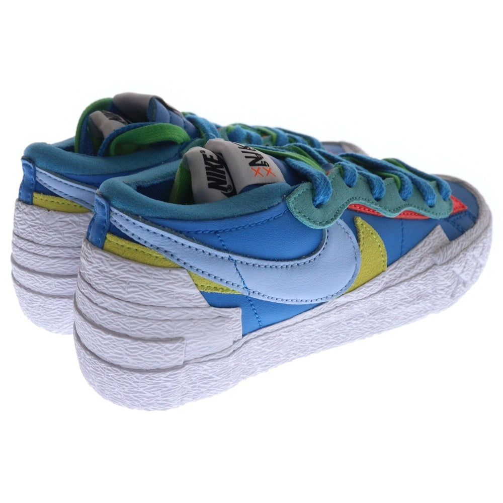 NIKE(ナイキ) ×サカイ ×カウズ BLAZER LOW NEPTUNEN BLUE ブレーザー ネプチューンブルー ローカット スニーカー レディース US3.5/22.5cm DM7901-400