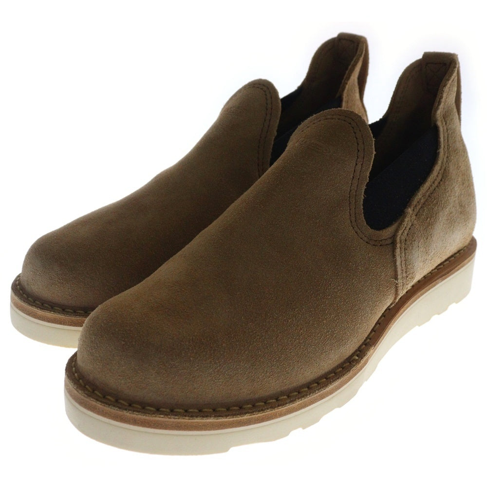 CHROME HEARTS(クロムハーツ) ×WESCO ROMEO ウエスコ ロメオ シルバー装飾 スエードレザー サイドゴアブーツ ローカットシューズ ブラウン