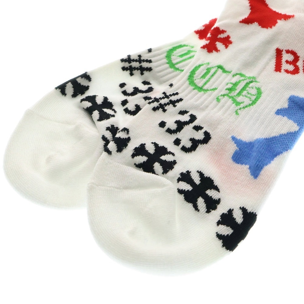 CHROME HEARTS(クロムハーツ) STENCIL SOCKS WHITE ステンシルソックス 靴下 ホワイト