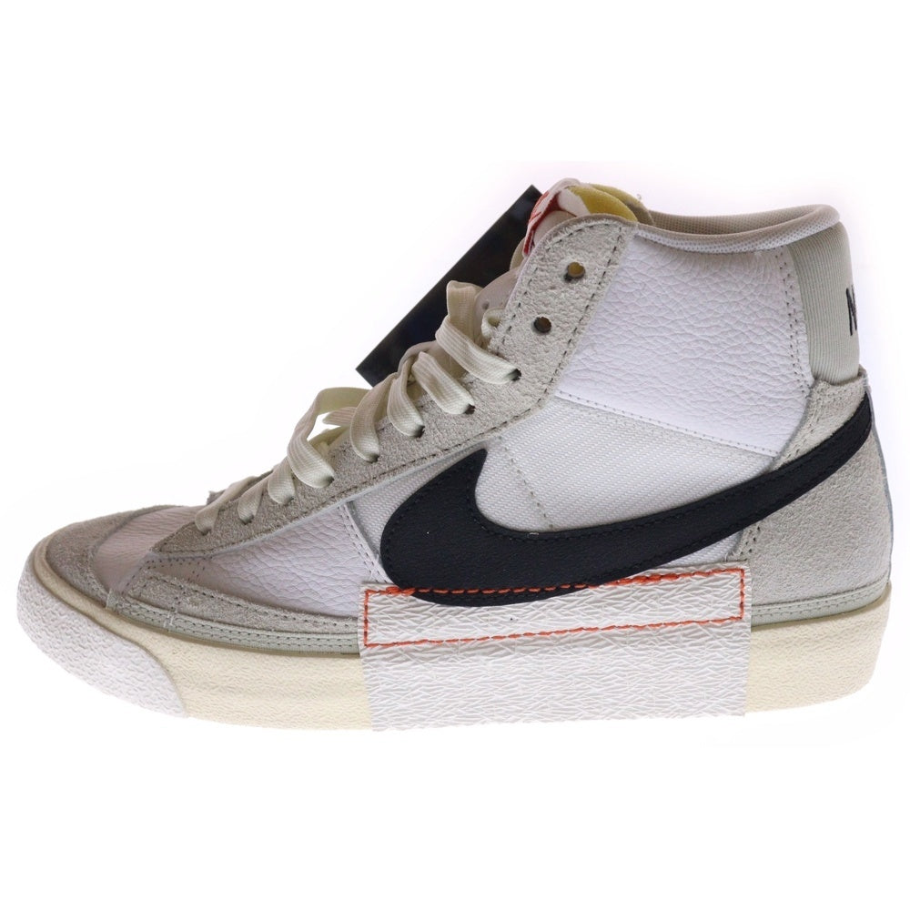 NIKE(ナイキ) BLAZER MID PRO CLUB ブレーザー プロクラブ ミッドカットスニーカー ホワイト US8.5/26.5cm DQ7673-100