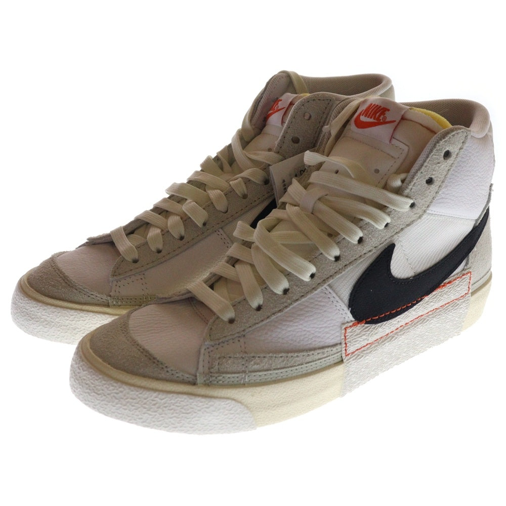 NIKE(ナイキ) BLAZER MID PRO CLUB ブレーザー プロクラブ ミッドカットスニーカー ホワイト US8.5/26.5cm DQ7673-100