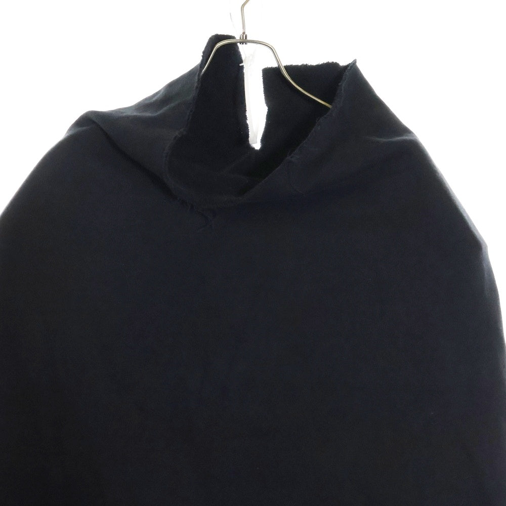 Rick Owens(リックオウエンス) 24SS SHROUD SWEAT シュラウドスウェット ハイネック変形スウェットトレーナー ブラック RR01D3214-F
