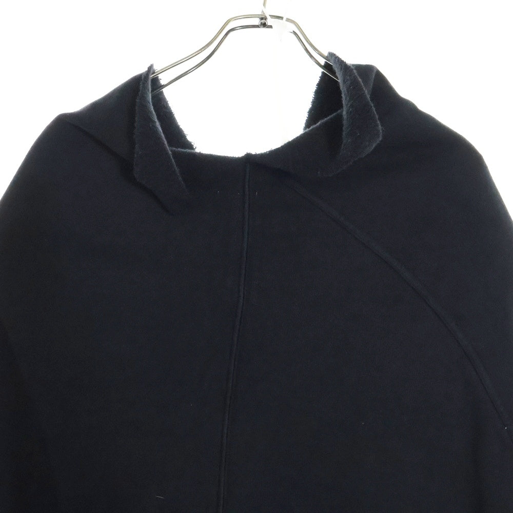 Rick Owens(リックオウエンス) 24SS SHROUD SWEAT シュラウドスウェット ハイネック変形スウェットトレーナー ブラック RR01D3214-F
