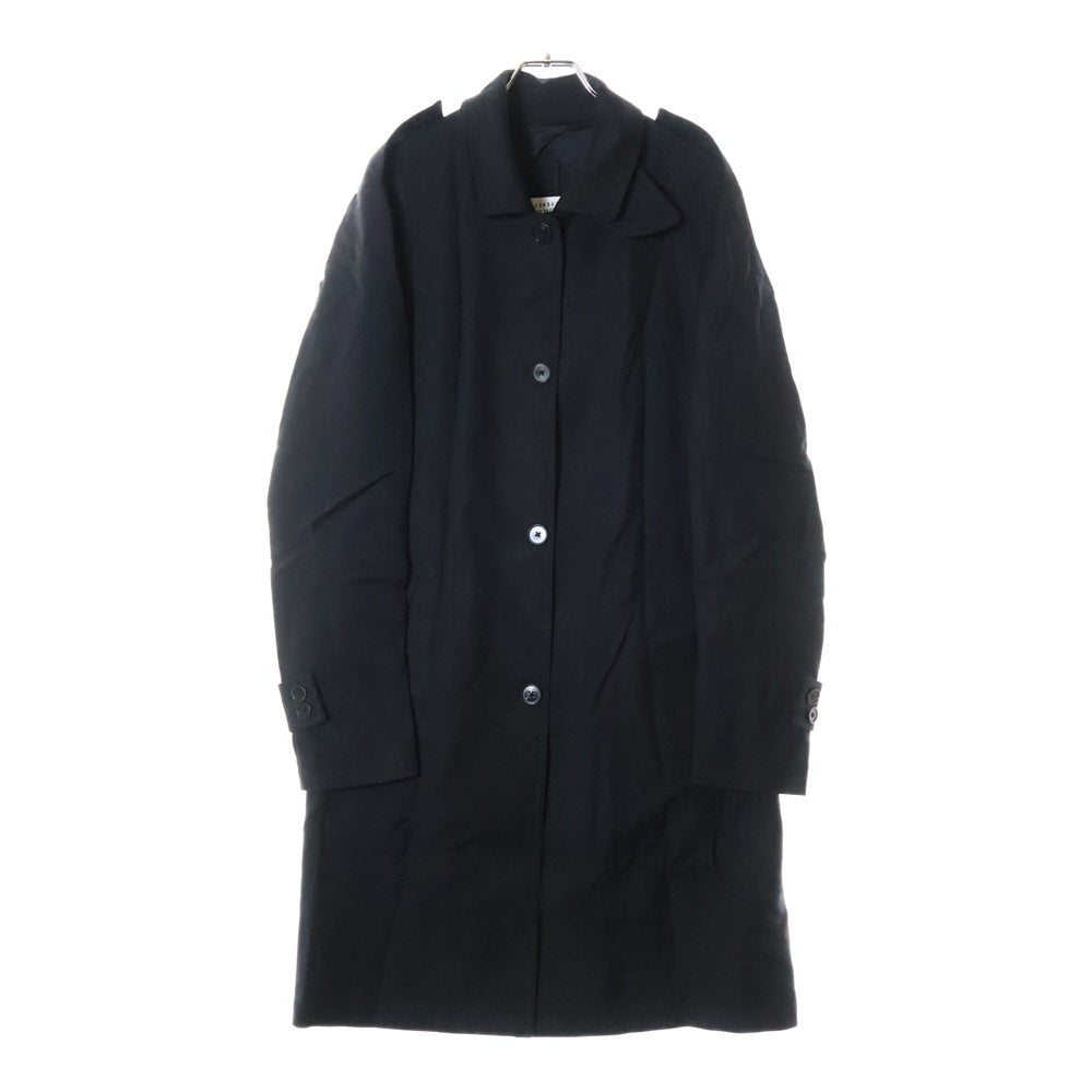 Maison Margiela 14(メゾンマルジェラ) 15SS エポーレット シングルトレンチ ステンカラー コート ブラック S50AA0023