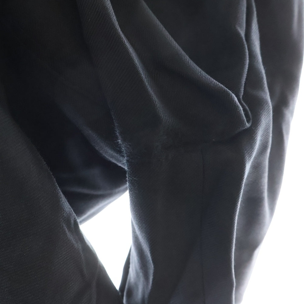Maison Margiela 14(メゾンマルジェラ) 15SS エポーレット シングルトレンチ ステンカラー コート ブラック S50AA0023