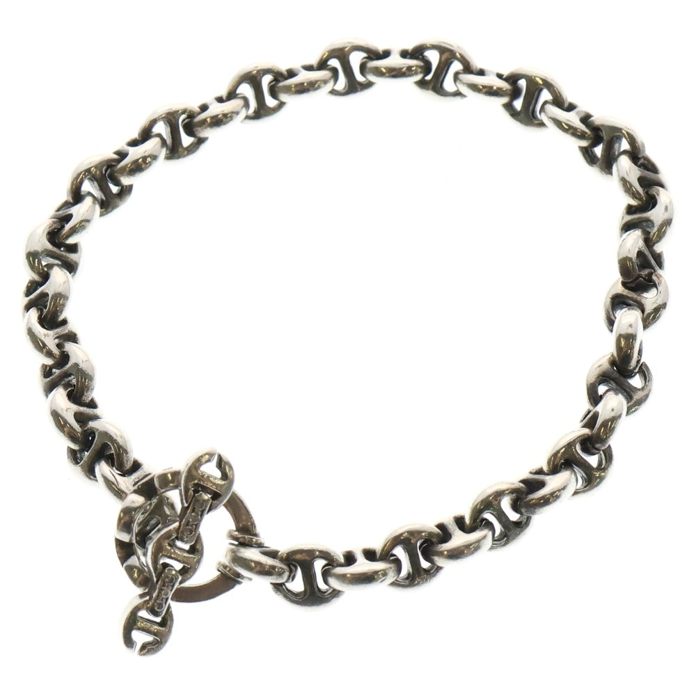 HOORSENBUHS(ホーセンブース) 5MM OPEN-LINK BRACELET 6Pダイヤ オープンリンク ブレスレット シルバー 9911700204