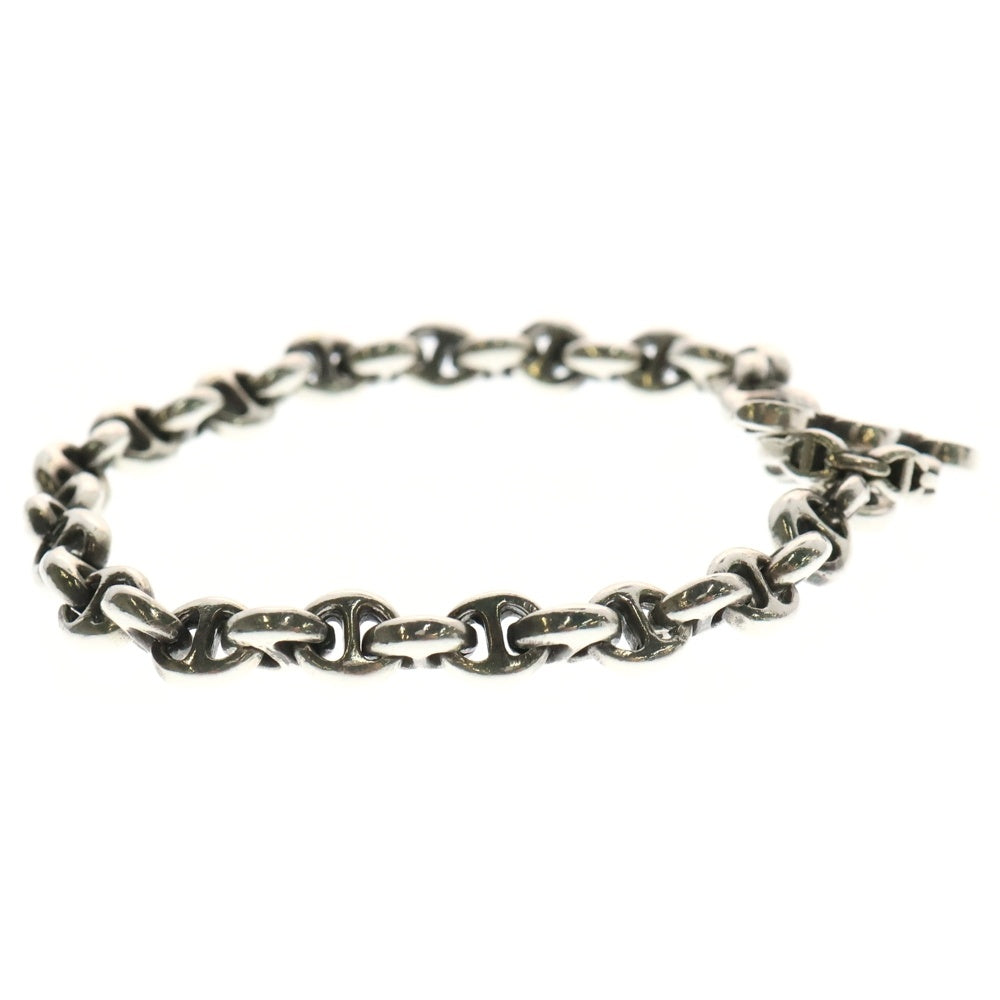HOORSENBUHS(ホーセンブース) 5MM OPEN-LINK BRACELET 6Pダイヤ オープンリンク ブレスレット シルバー 9911700204