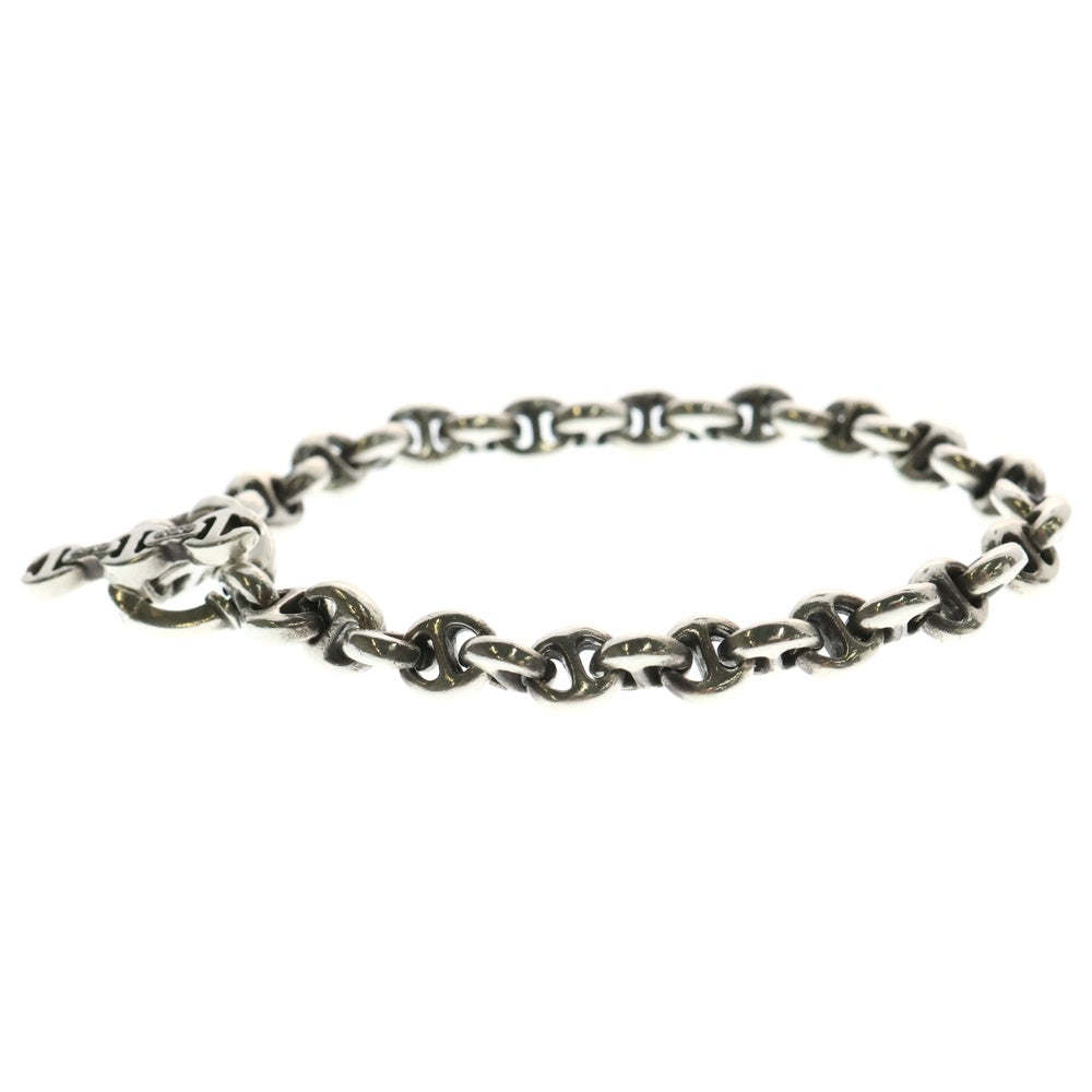 HOORSENBUHS(ホーセンブース) 5MM OPEN-LINK BRACELET 6Pダイヤ オープンリンク ブレスレット シルバー 9911700204