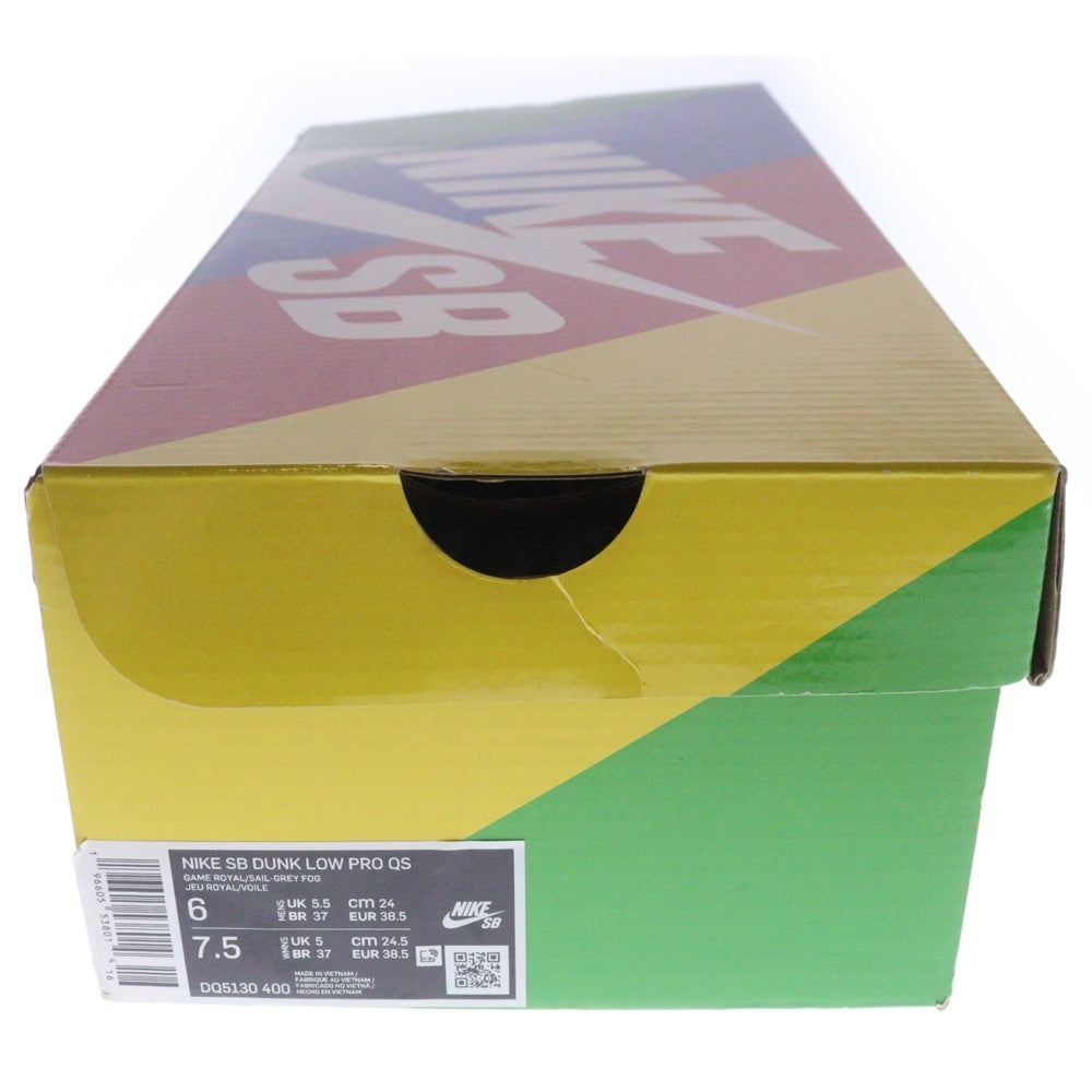 NIKE SB(ナイキエスビー) ×FLY STREETWEAR SB DUNK LOW GARDENIA フライ ストリートウェア SB ダンク ローカットスニーカー ガーデニア レディース US6/24cm DQ5130-400