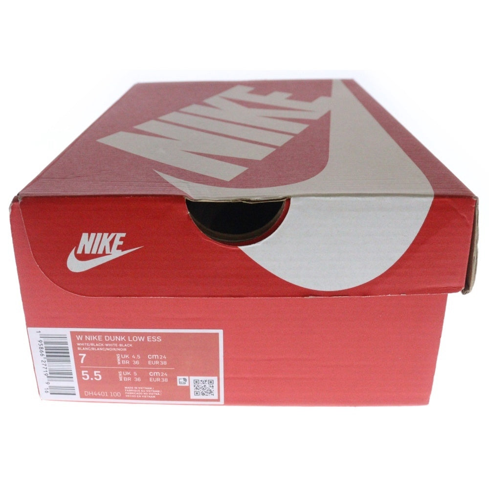NIKE(ナイキ) WMNS DUNK LOW ESS BLACK PAISLEY ウィメンズ ダンク ブラックペイズリー ローカットスニーカー レディース ブラック/ホワイト US7/24cm DH4401-100