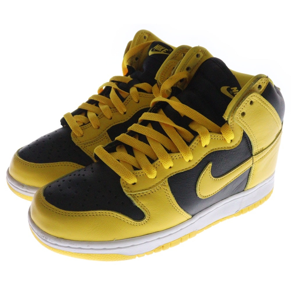 NIKE(ナイキ) DUNK HIGH VARCITY MAIZE ダンク バーシティメイズ ハイカットスニーカー レディース イエロー/ブラック US6/24cm CZ8149-002