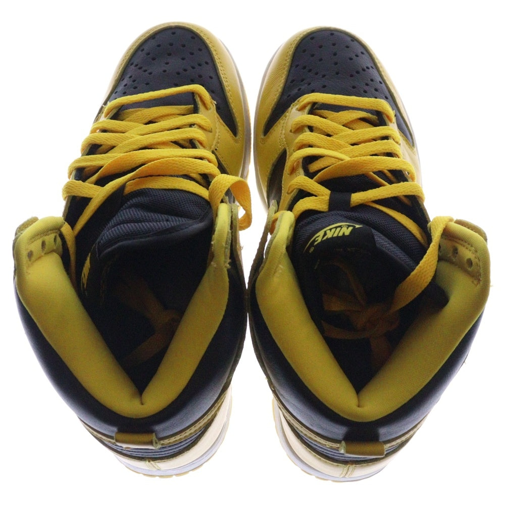 NIKE(ナイキ) DUNK HIGH VARCITY MAIZE ダンク バーシティメイズ ハイカットスニーカー レディース イエロー/ブラック US6/24cm CZ8149-002