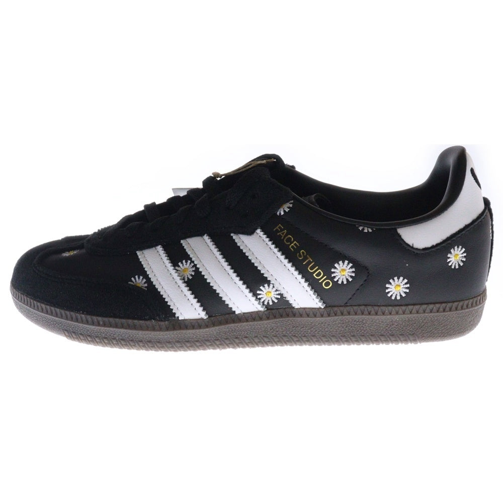 adidas(アディダス) ×ATMOS ×FACE SAMBA アトモス フェイス サンバ ローカットスニーカー ブラック US9/27cm H03848