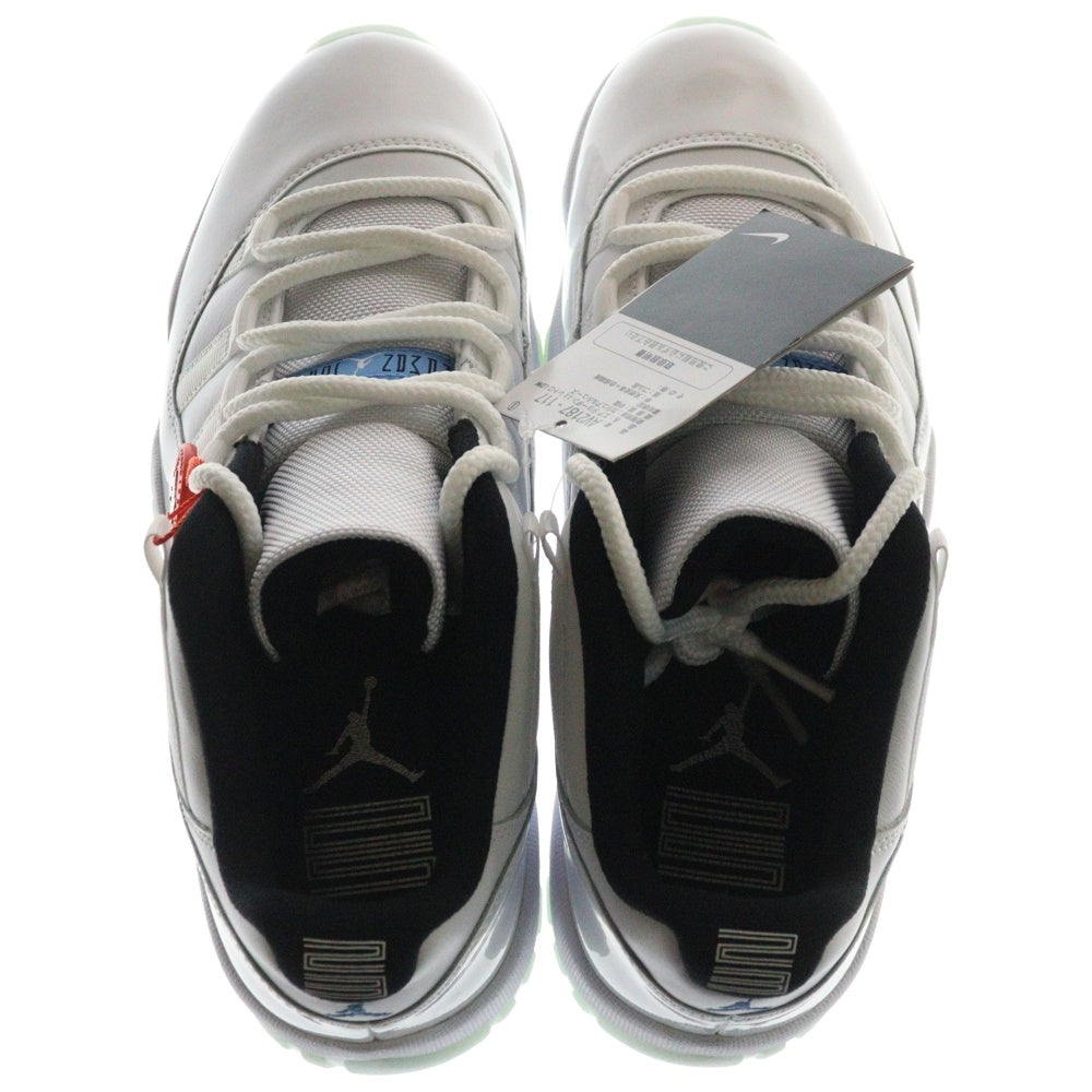 NIKE(ナイキ) AIR JORDAN 11 RETRO LOW LEGEND BLUE エアジョーダン11 レトロ レジェンドブルー ローカットスニーカー ホワイト/ブルー US9/27cm AV2187-117
