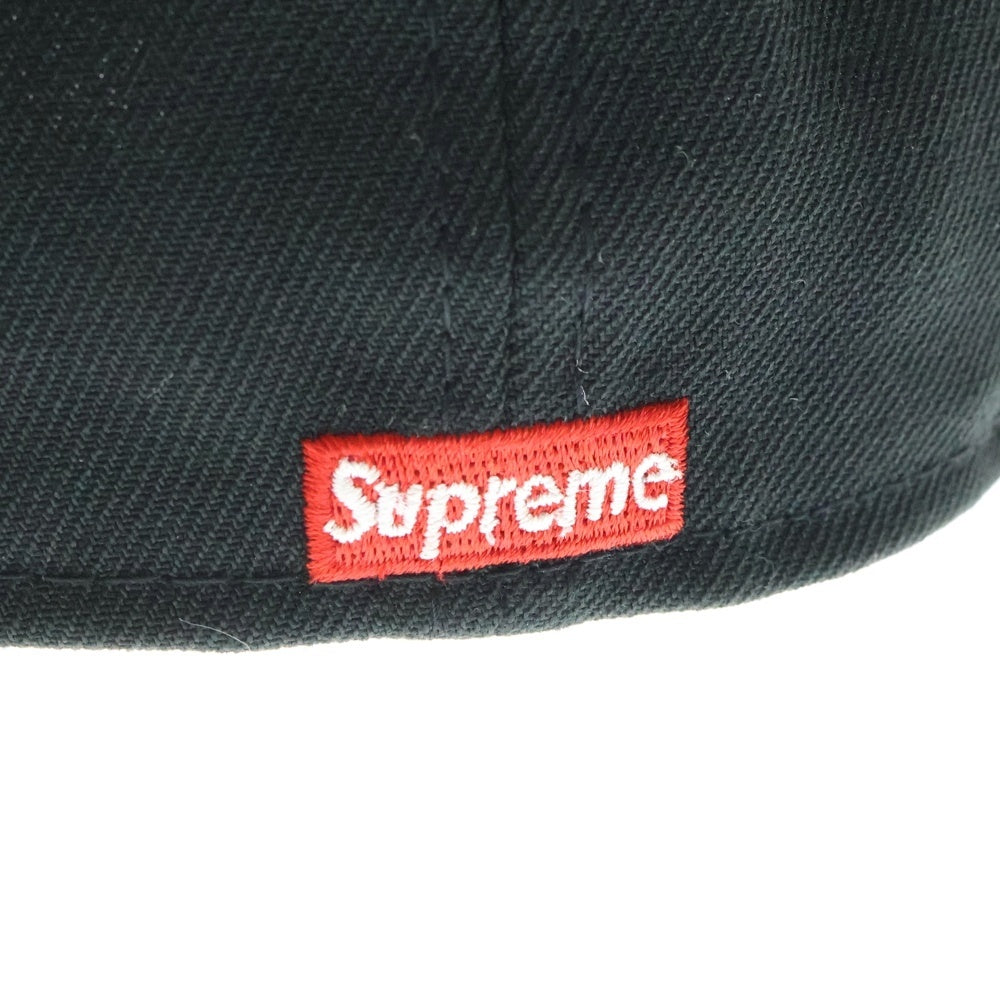 SUPREME(シュプリーム) 22SS ×NEWERA Handstyle Cap ニューエラ ハンドスタイル ロゴ キャップ 帽子 ブラック