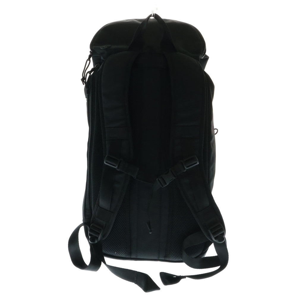 Yohji Yamamoto(ヨウジヤマモト) 20SS ×NEWERA RUCK SACK METAL LO リュックサック メタル ロゴ バックパック ブラック FN-I44-976