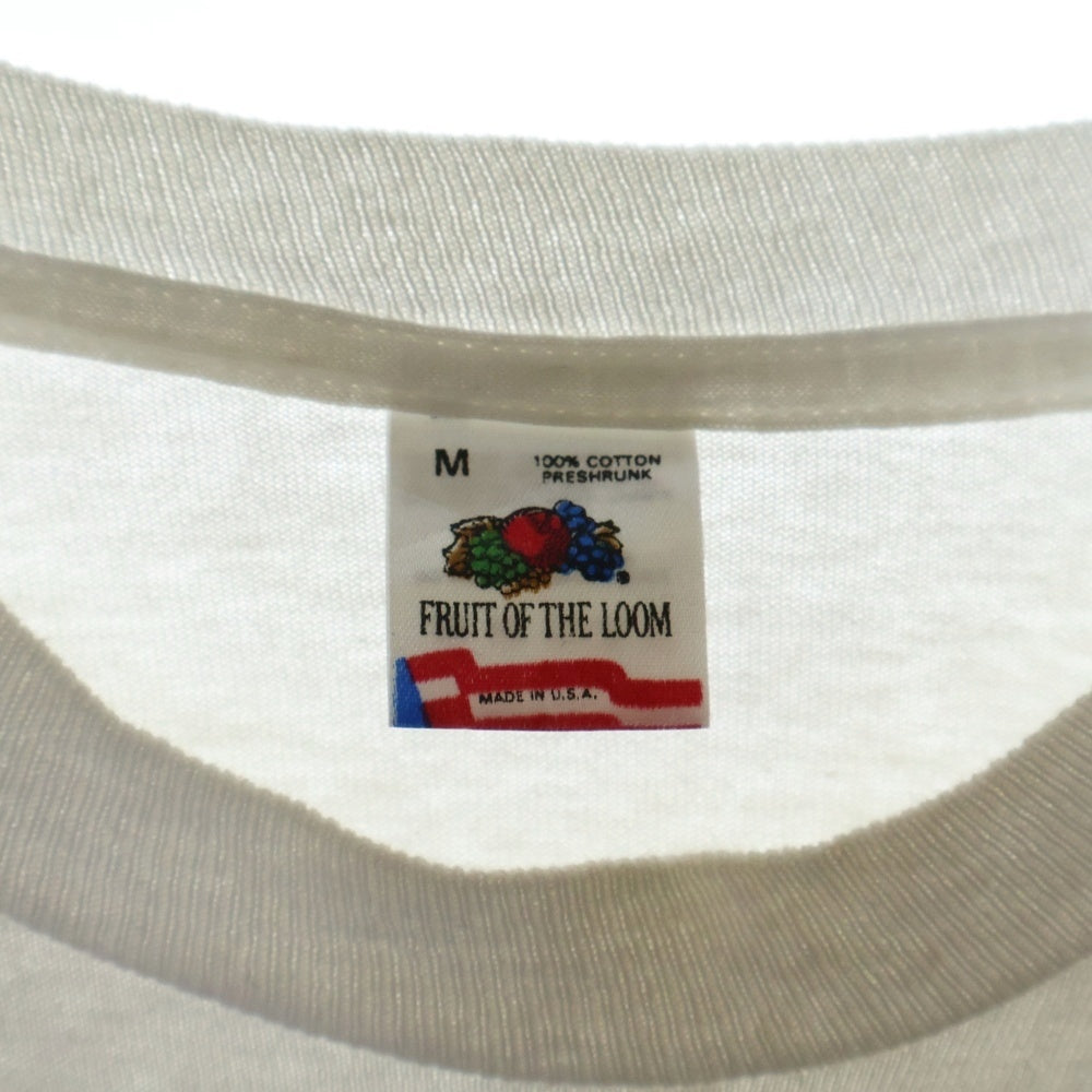 VINTAGE(ヴィンテージ) 80S NEW YORK RANGERS SAURUS TEE ニューヨーク レンジャーズ サウルス プリント クルーネック 半袖 Tシャツ カットソー ホワイト