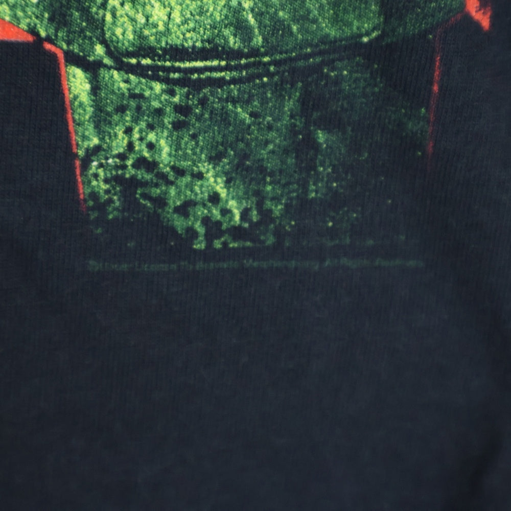 VINTAGE(ヴィンテージ) 00S VINTAGE SLAYER 2006 TUOR SHOOT ヴィンテージ スレイヤー ツアー 両面アームプリント クルーネック コットン 長袖Tシャツ カットソー ブラック