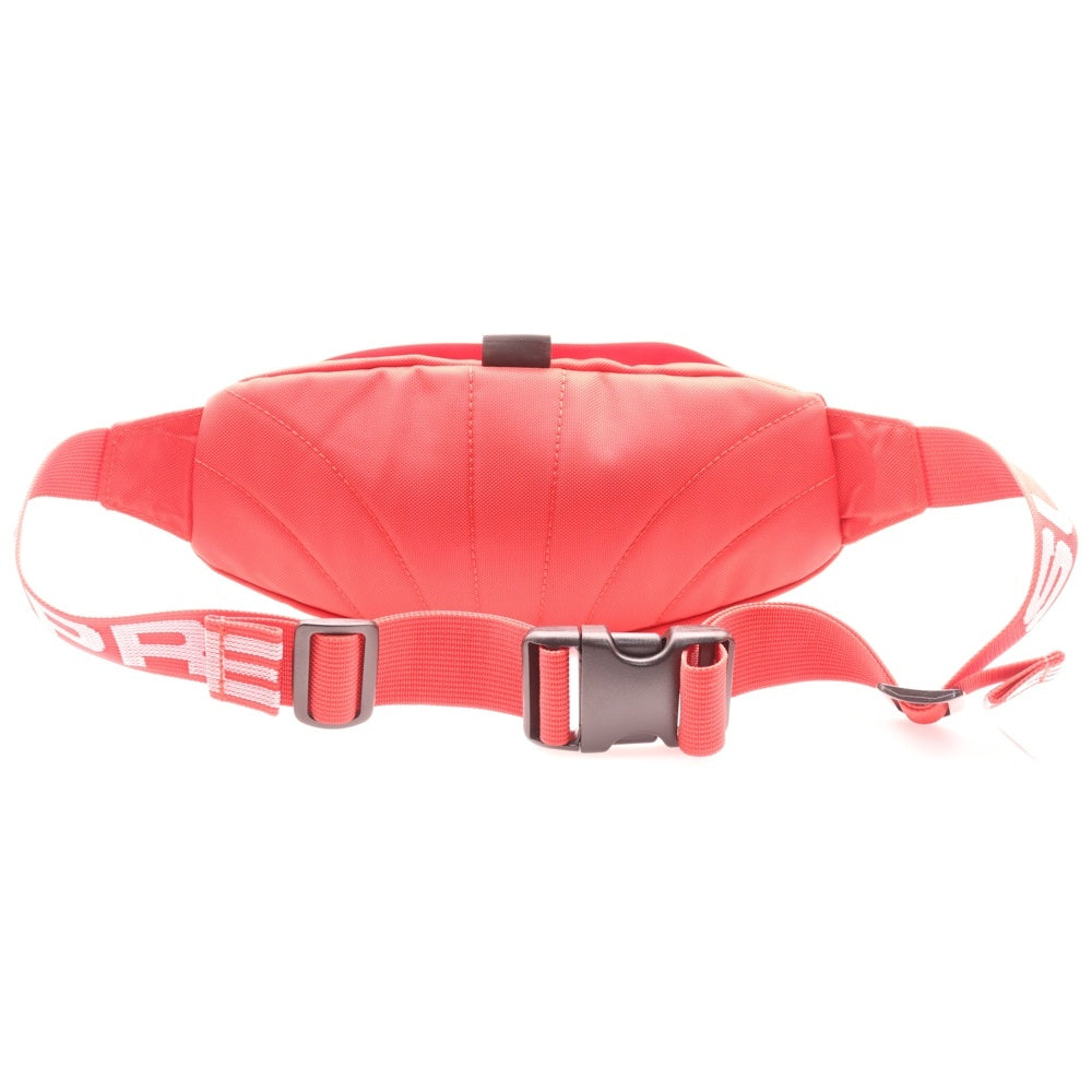 SUPREME(シュプリーム) 18SS Waist Bag ボックスロゴ ベルト ウエスト ポーチ ショルダーバッグ レッド