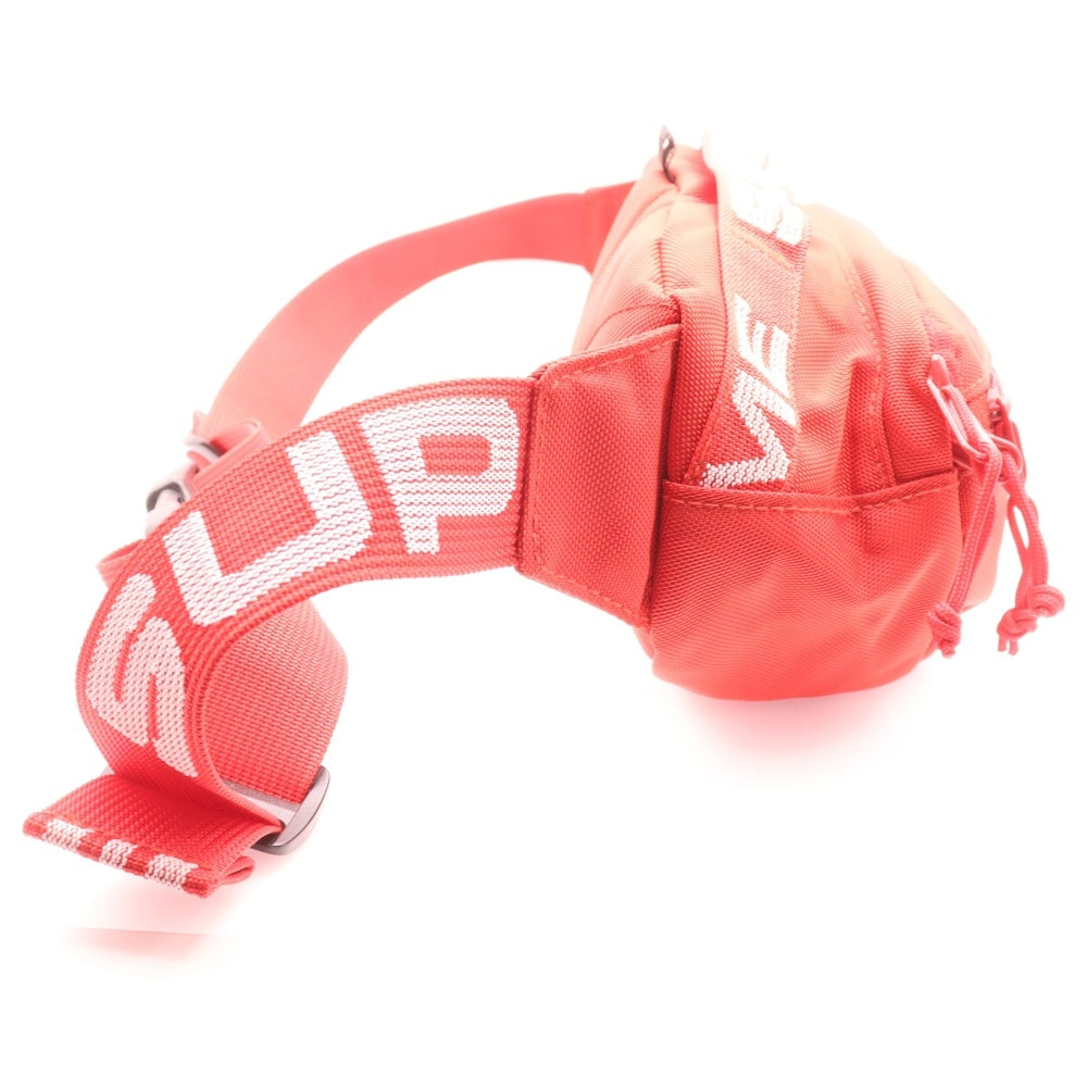 SUPREME(シュプリーム) 18SS Waist Bag ボックスロゴ ベルト ウエスト ポーチ ショルダーバッグ レッド