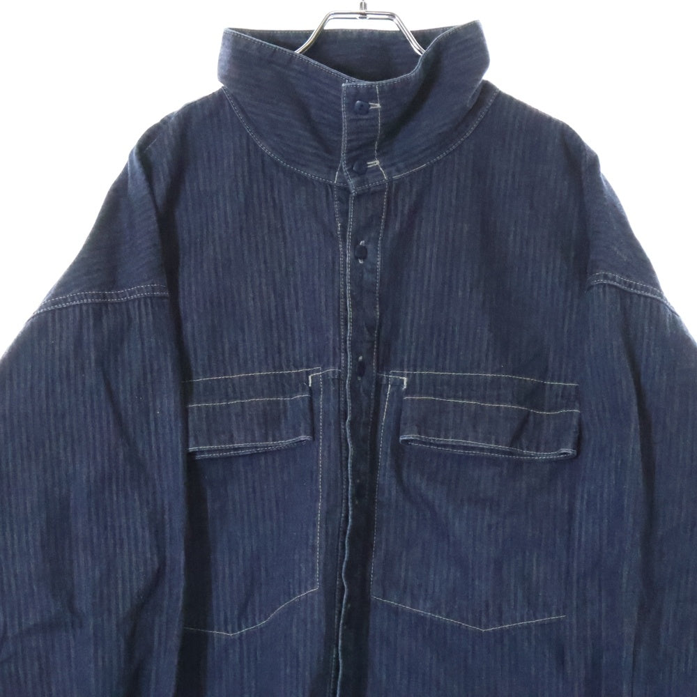 TENDERLOIN(テンダーロイン) 20SS MOCK BDU JKT モックネック ミリタリージャケット ネイビー