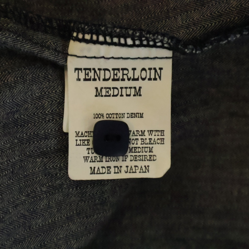 TENDERLOIN(テンダーロイン) 20SS MOCK BDU JKT モックネック ミリタリージャケット ネイビー