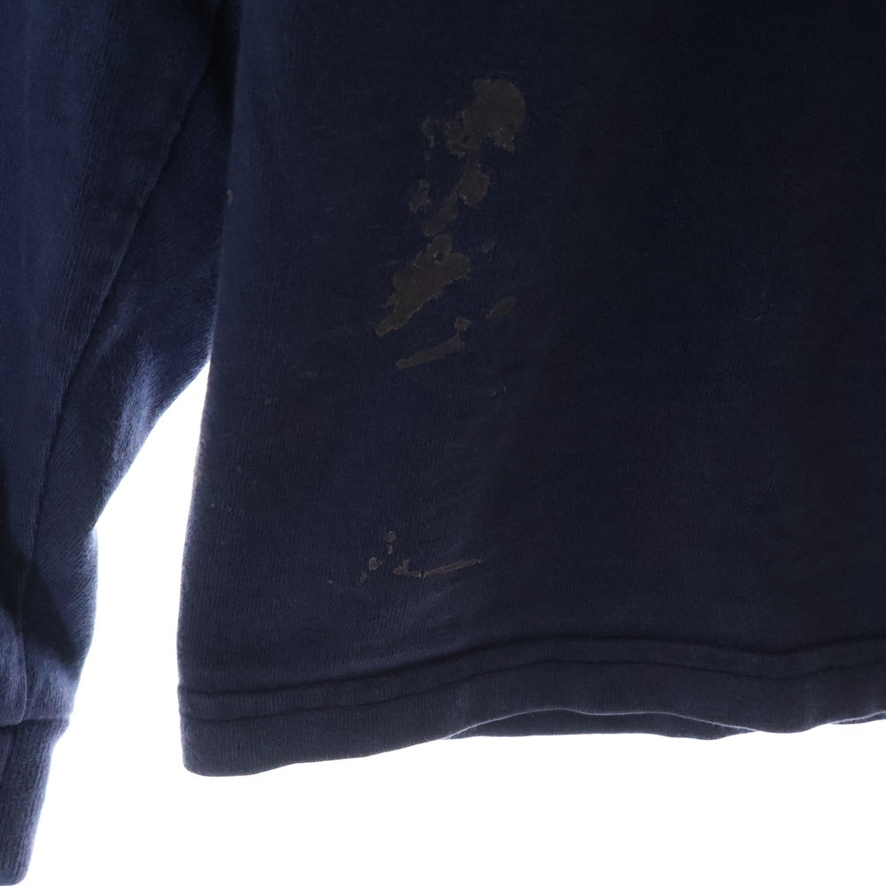 VINTAGE(ヴィンテージ) 00S VINTAGE HARLEY DAVIDSON CENTRAL TEXAS L/S TEE ヴィンテージ ハーレーダビッドソン セントラル テキサス クルーネック 長袖Tシャツ カットソー ネイビー