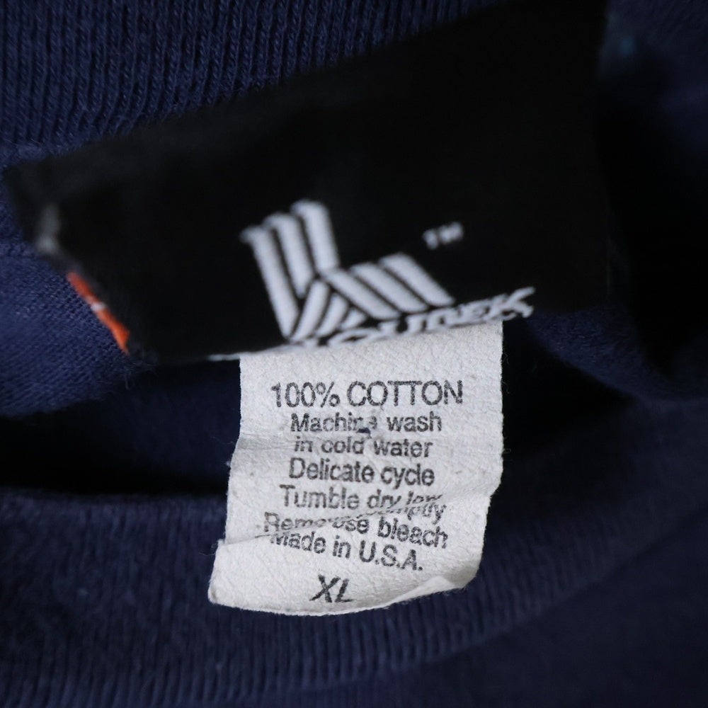 VINTAGE(ヴィンテージ) 00S VINTAGE HARLEY DAVIDSON CENTRAL TEXAS L/S TEE ヴィンテージ ハーレーダビッドソン セントラル テキサス クルーネック 長袖Tシャツ カットソー ネイビー