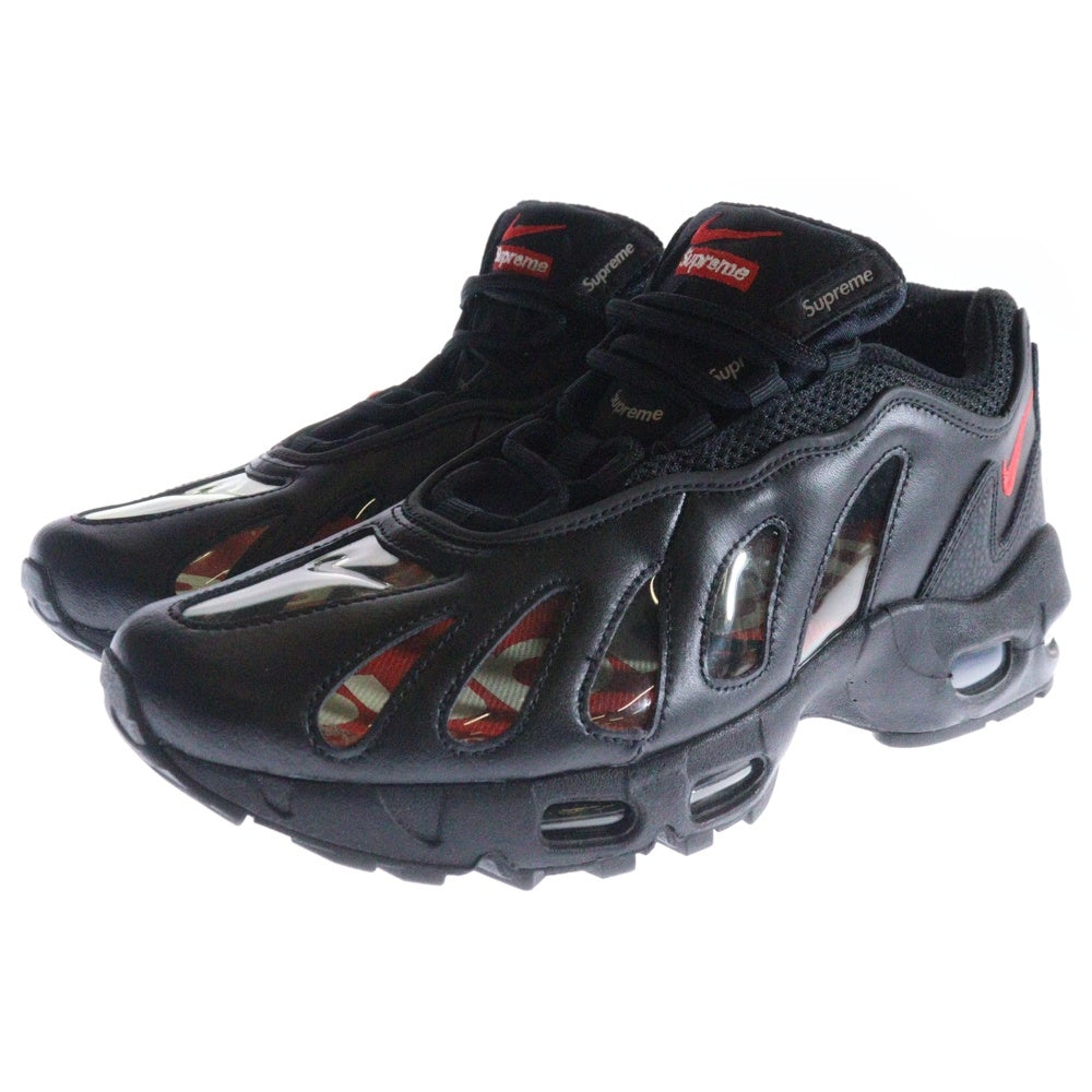 NIKE(ナイキ) ×SUPREME AIR MAX 96 シュプリーム エアマックス96 ローカットスニーカー ブラック US9/27cm CV7652-002