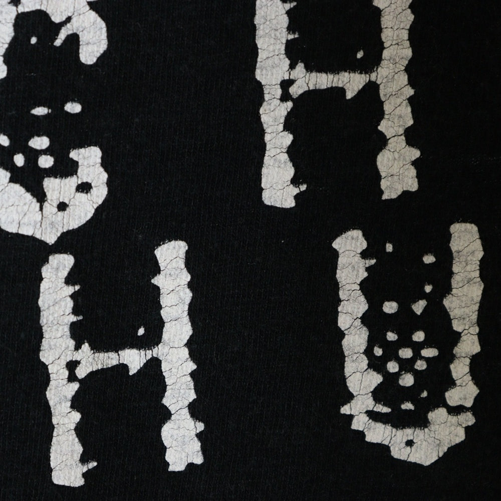 UNDERCOVER(アンダーカバー) × COMME des GARCONS コムデギャルソン グラフィックプリント クルーネック半袖Tシャツ カットソー ブラック/ホワイト