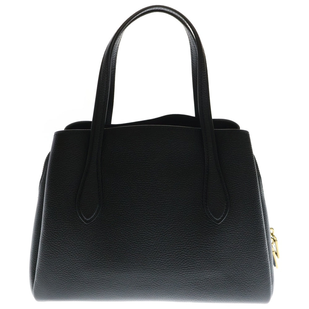 COACH(コーチ) ローラ キャリーオール 30 2WAY レザーショルダーバッグ ハンドバッグ レディース ブラック H2030-91740