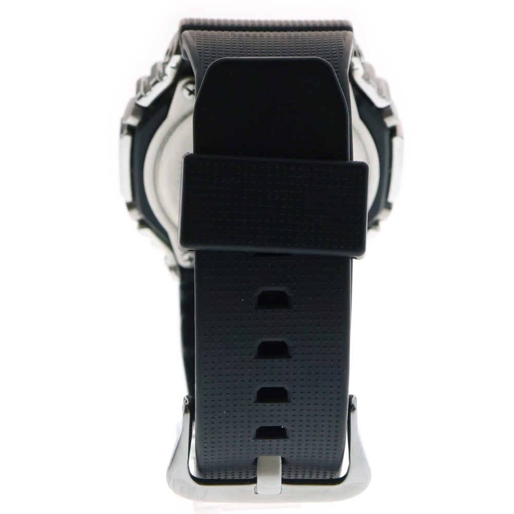 CASIO G-SHOCK(カシオ ジーショック) METAL COVERED メタルカバー クォーツ アナデジ 腕時計 シルバー/ブラック GM-2100