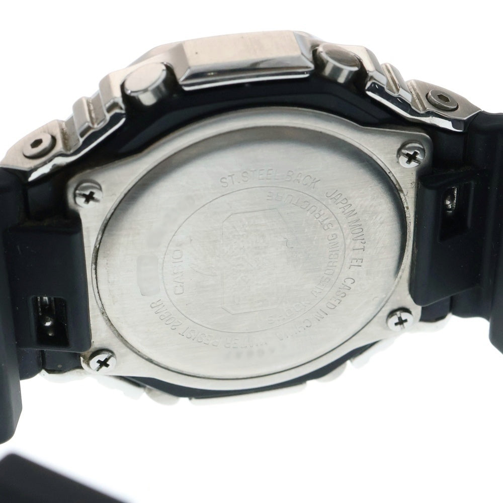 CASIO G-SHOCK(カシオ ジーショック) METAL COVERED メタルカバー クォーツ アナデジ 腕時計 シルバー/ブラック GM-2100