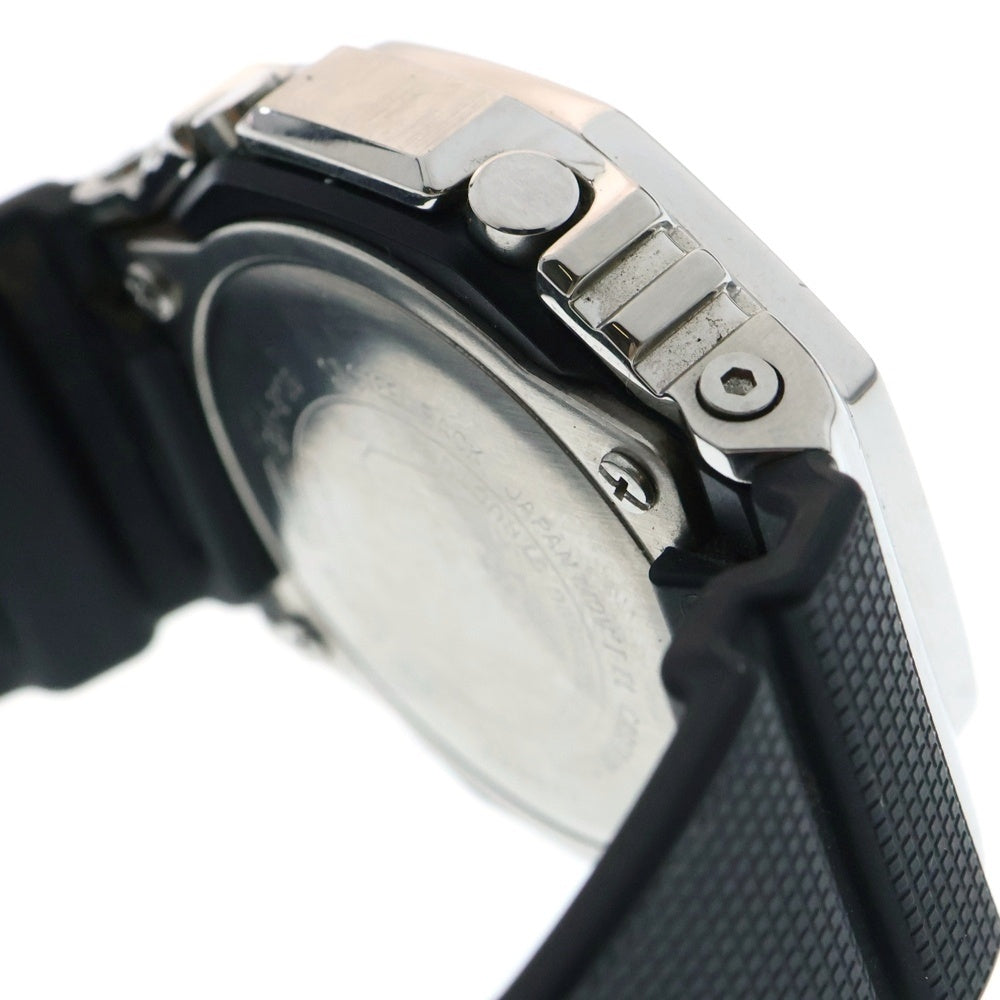 CASIO G-SHOCK(カシオ ジーショック) METAL COVERED メタルカバー クォーツ アナデジ 腕時計 シルバー/ブラック GM-2100