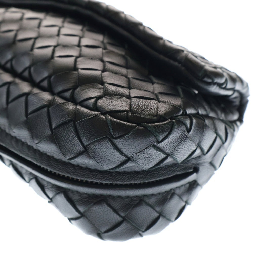 BOTTEGA VENETA(ボッテガヴェネタ) OLIMPIA オリンピア イントレチャート 2WAY チェーン ショルダーバッグ ブラック B08120198B