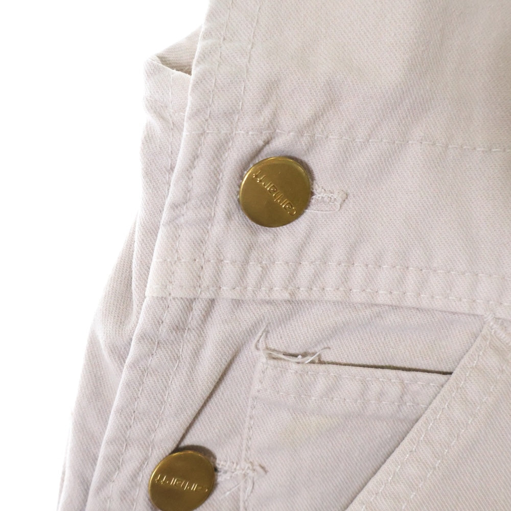 CARHARTT(カーハート) 90-00S VINTAGE ヴィンテージ フロントロゴ オーバーオール ベージュ