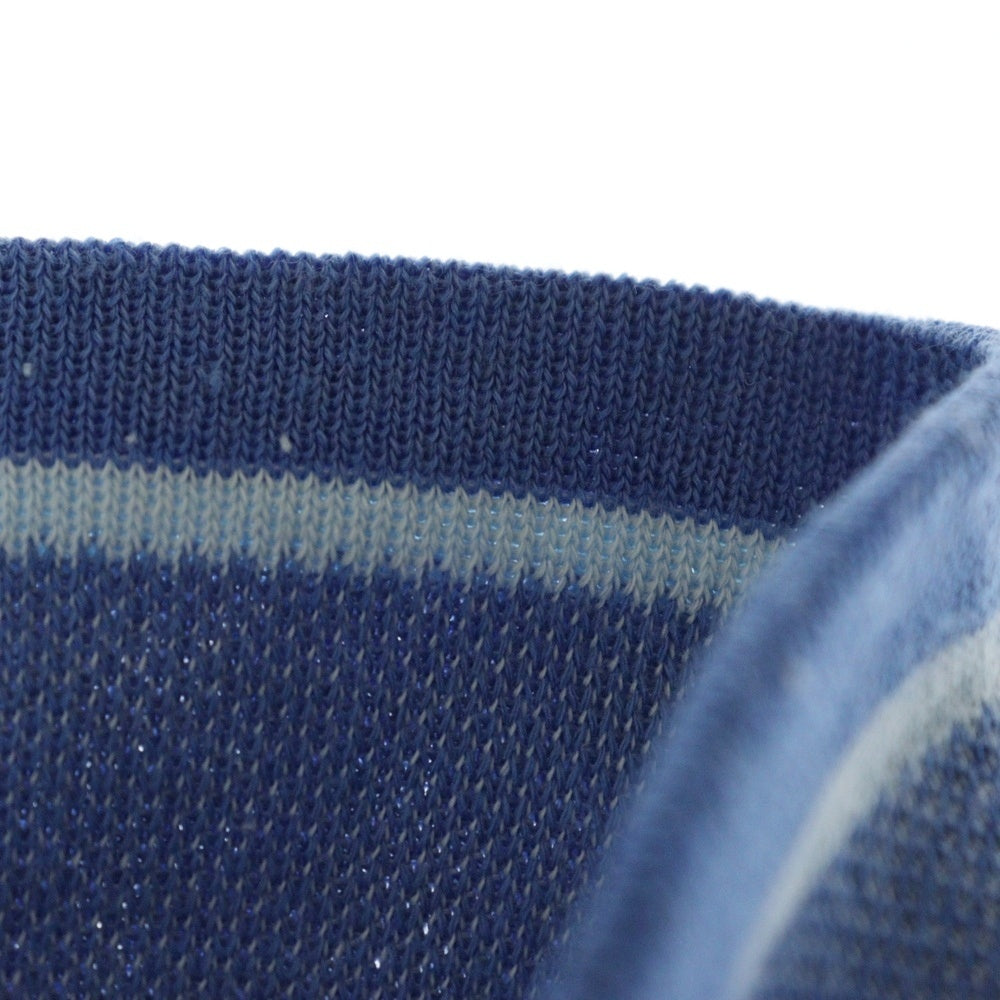 adidas(アディダス) 70-80S VINTAGE ヴィンテージ 西ドイツ製 デサント社製 フロントロゴ刺繍 ポリコットン トラックジャケット ブルー ATS-180